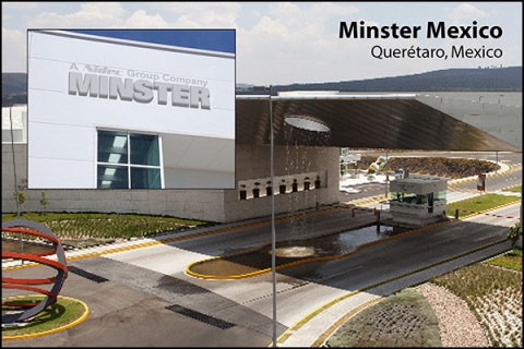 Nidec Minster Corporation has opened a regional Customer Service Center in Querétaro, Mexico