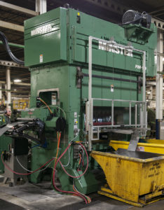 Minster P2H-160 Press and Vamco feed